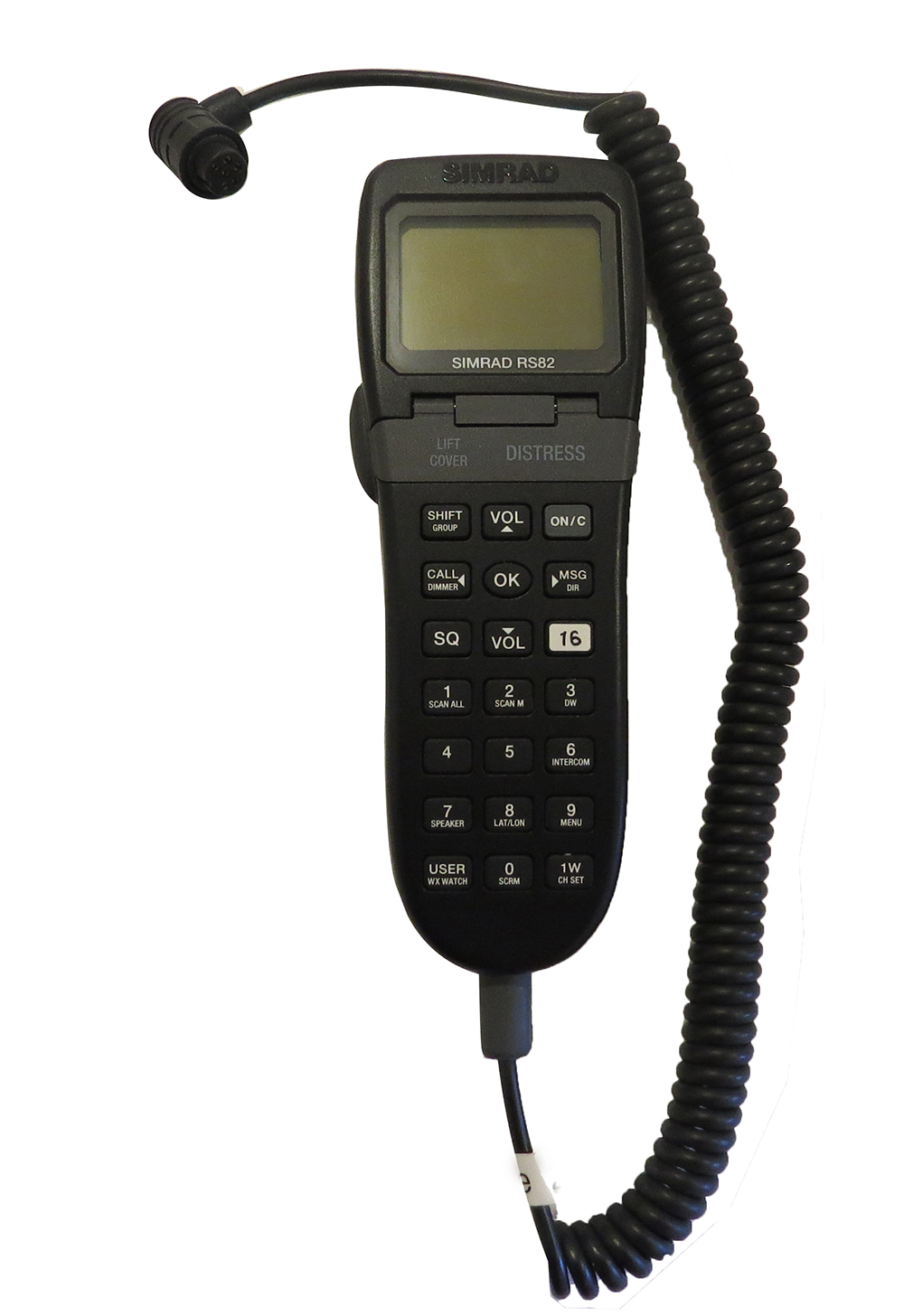Simrad RS82 VHF handset, Simrad RS 82 VHF, Simrad